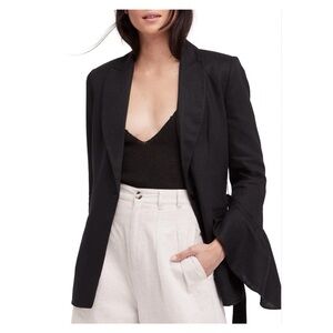 Free People Jacket - Black Blazer